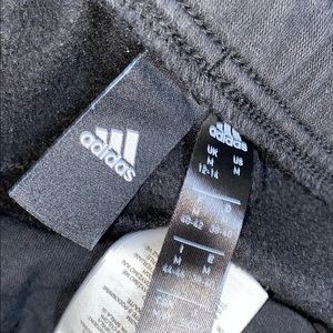 black adidas sweatpants